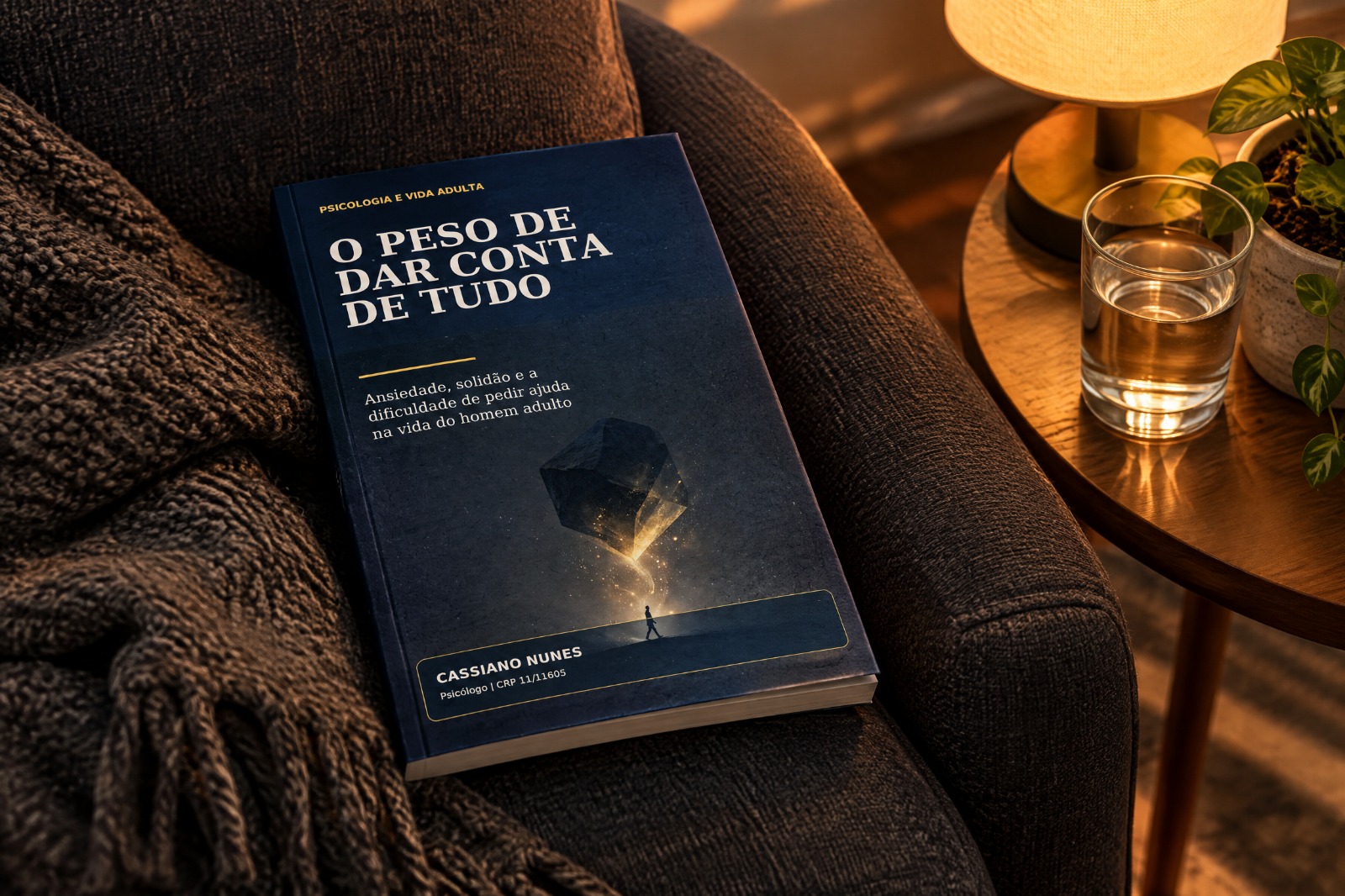 Imagem de apresentação do livro O Peso de Dar Conta de Tudo, de Cassiano Nunes