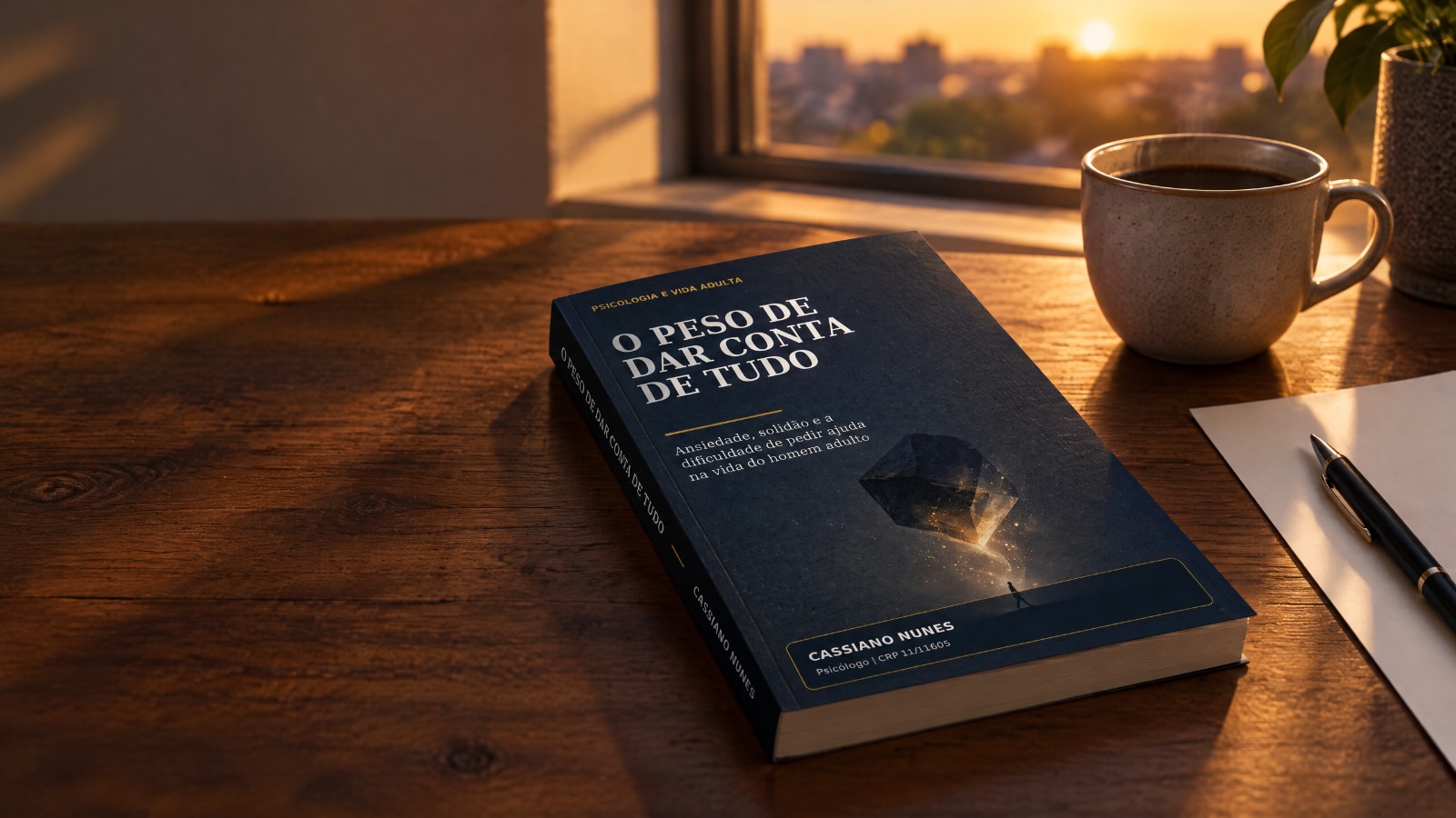 Imagem final de apresentação do e-book sobre saúde emocional masculina